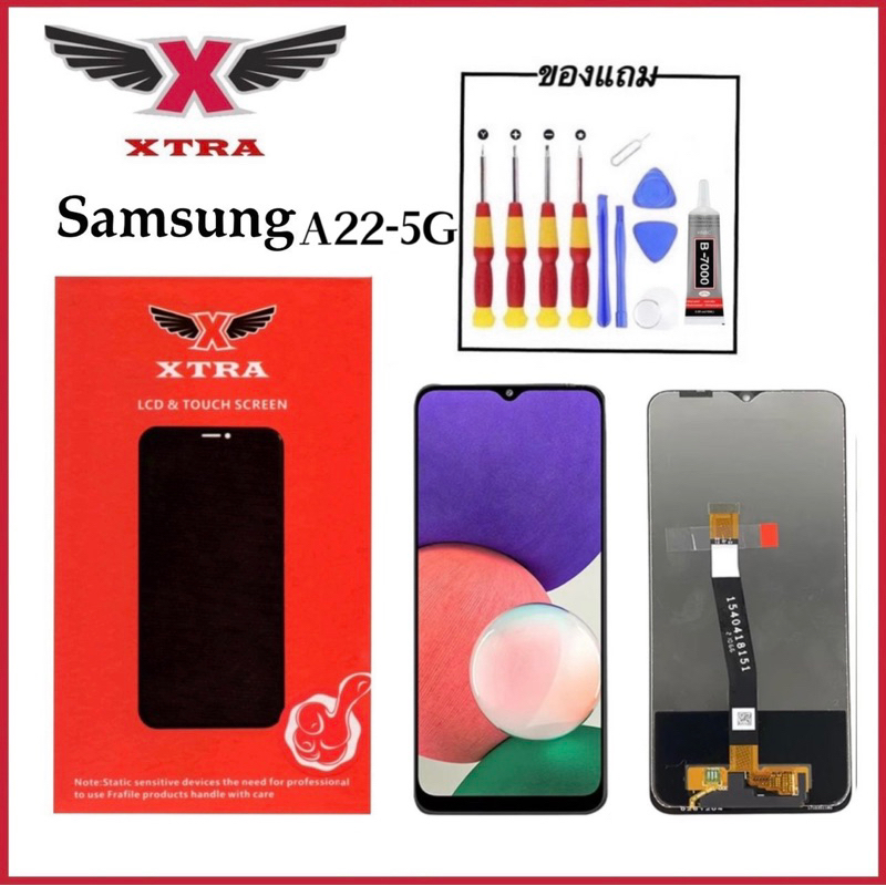 XTRA หน้าจอ LCD สำหรับ Samsung A22-5G งานแท้ อะไหล่มือถือ Lcd Display จอ + ทัช For Samsung A22-5G แถ