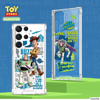 เคสใสToy Story รุ่น Samsung S/Note (ซัมซุง) เคสมือถือ (ทอยสตอรี่)(บัซไลท์เยียและนายอำเภอวู้ดดี้)  ลิขสิทธิ์แท้จาก Disney