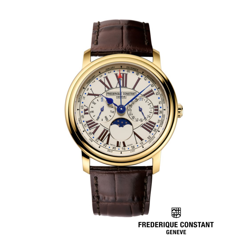 Frederique Constant Quartz FC-270EM4P5 Classics Business Timer Men’s Watch