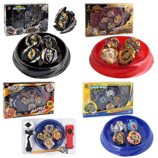 Beyblade ลูกข่างเบย์เบลด เซท 4ชิ้น แถมสนามในกล่อง