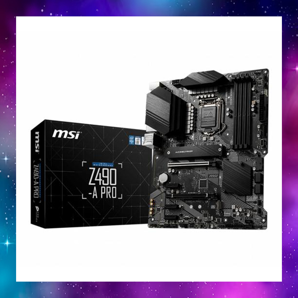 MAINBOARD (เมนบอร์ด) 1200 MSI Z490-A PRO GEN10-11 ใช้งานปกติ