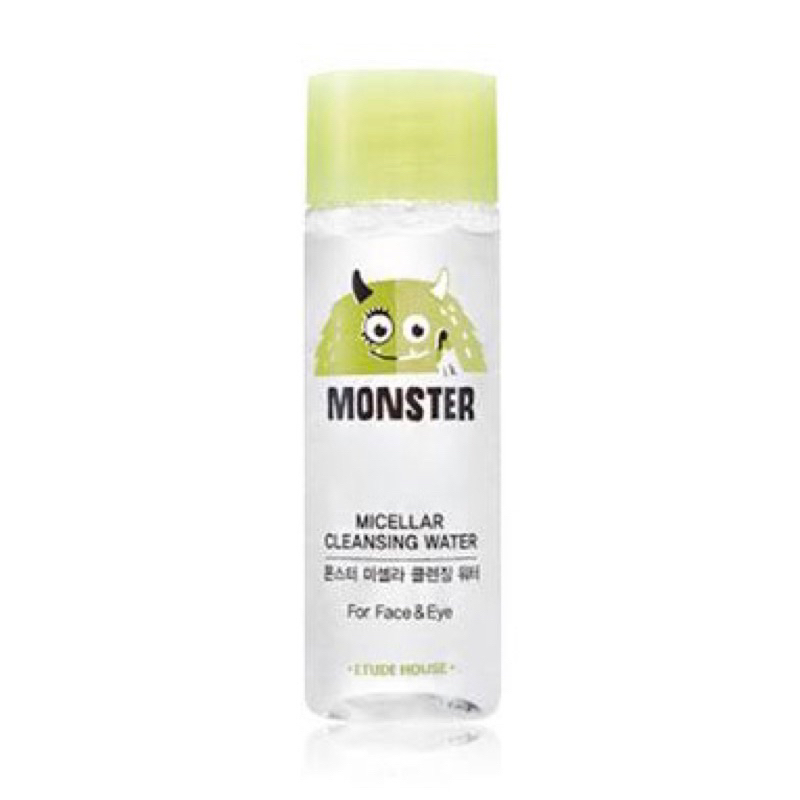 🇰🇷โปรราคาพิเศษ 25฿🇰🇷 Etude House Monster Micellar Cleansing Water ขนาดทดลอง 25 ml.