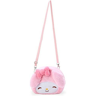 กระเป๋าสะพายขน mm Mymelody head Size is approx. 18 x 9 x 14.5cm (pouch), 120cm (shoulder strap)