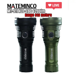 ไฟฉาย MATEMINCO MT-911 XLD-G90 6200lm 916 เมตร Type-C Portcharge