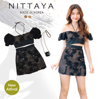 ราคาถูกที่สุด!! NITTAYA เซตเสื้อแขนตุ๊กตา+กระโปรง