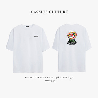 CASSIUS PREMIUM COTTON OVERSIZE เสื้อยืดสกรีนลาย พรีเมี่ยม candy