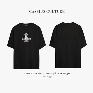 CASSIUS PREMIUM COTTON OVERSIZE เสื้อยืดสกรีนลาย พรีเมี่ยม dog