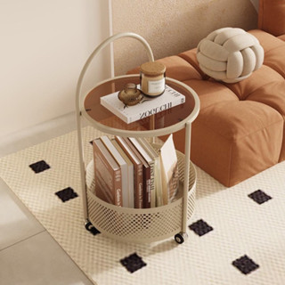 cozybrown โต๊ะทรงกลม สไตล์นอร์ดิก