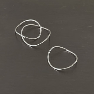 (ring) : FLOW 1MM RING silver925 handmade ring / แหวนเงินแท้ แหวนคลื่น แหวนแฮนเมด (ราคาต่อ 1 วง) / YOUR WISHLIST