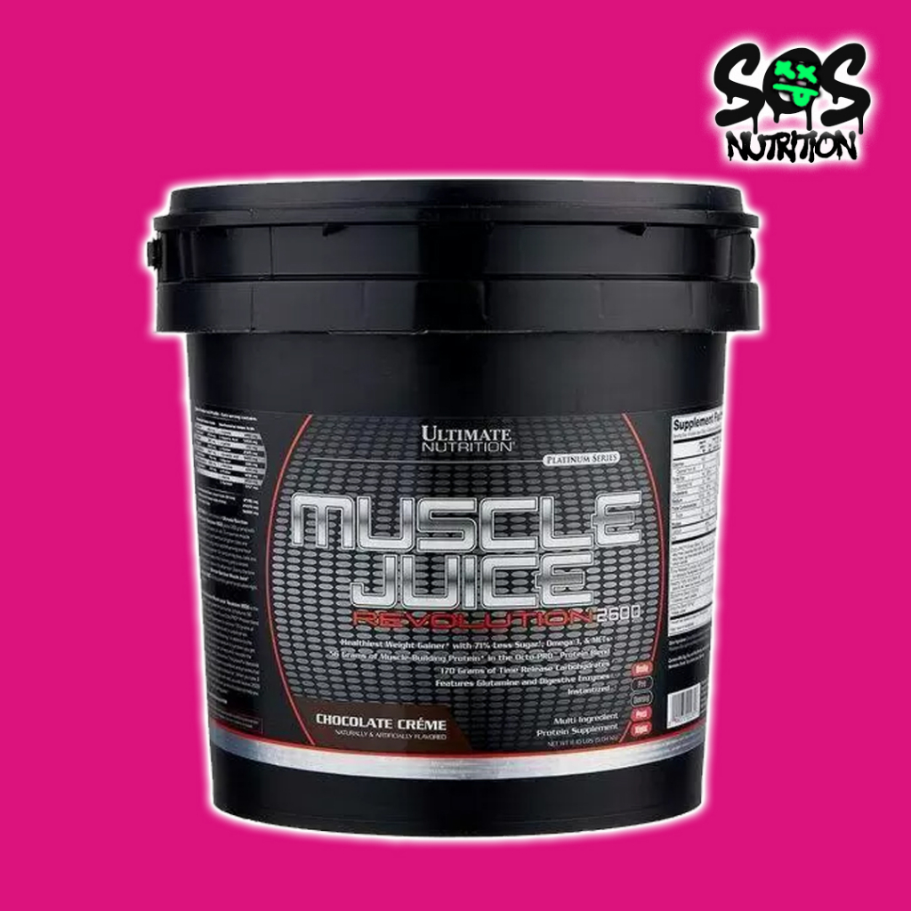 ULTIMATE NUTRITION MUSCLE JUICE REVORUTION 2600 10lb