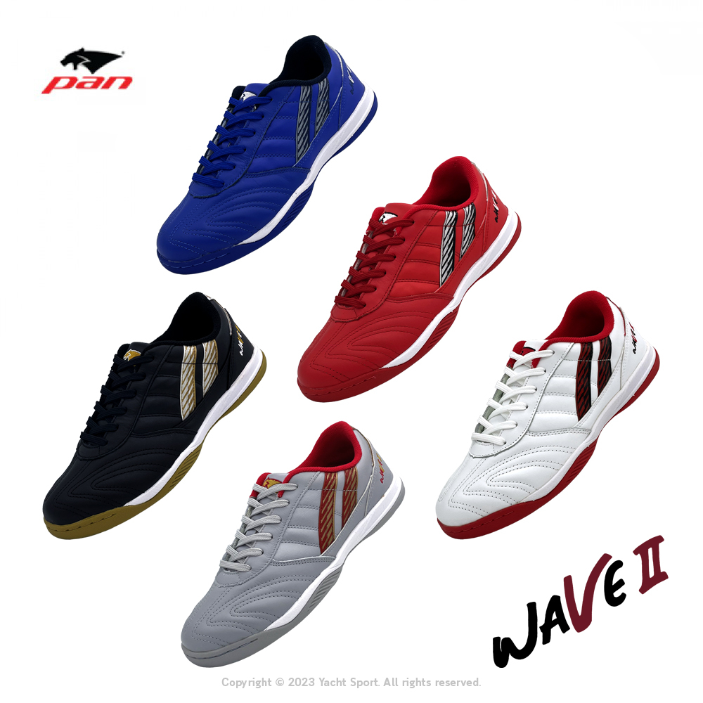 รองเท้าฟุตซอล PAN รุ่น WAVE II รหัส PF142A (หนังแท้)