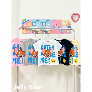 เสื้อทรงSlim ลายเจอรี่ ป้าย JELLY BEAN