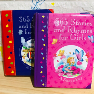 A Story a Day 365 Stories and Rhymes for Girls ปกนวมมือสอง-ag1