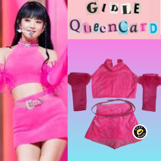 BABYGAGA ♠️♦️♣️❤️ (G)I-dle Minnie Queencard Kpop ชุดgidle เต้น โคฟ โคฟเวอร์ เคป๊อป ✂️ รับตัดชุด G Idle Gidle K-Pop