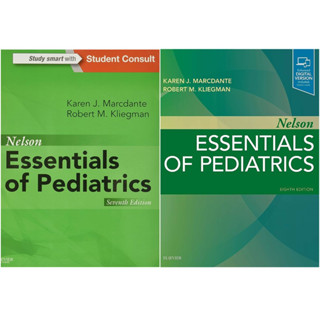 [หนังสือ] Nelson Essentials of Pediatrics ตำราแพทย์ แพทยศาสตร์ กุมาร กุมารเวชศาสตร์ เด็ก essential pediatric textbook