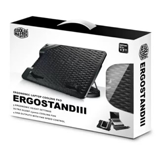 Cooler Master NotePal ErgoStand lll พัดลมระบายความร้อนโน๊ตบุ๊ค ขนาด 17นิ้ว ใบพัดขนาดใหญ่ 230 มม. ปรับความสูงได้ 6 ระดับ
