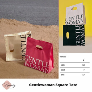 [พร้อมส่ง] กระเป๋า Gentlewoman Square Tote