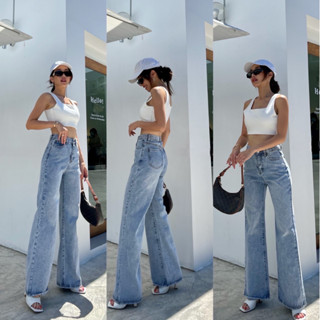 Atipashop - CARAT JEANS 3303 กางเกงยีนส์ขายาว ทรงสวย