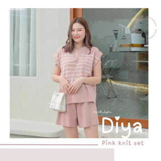 Diya pink knit set (vanilla_chapters)