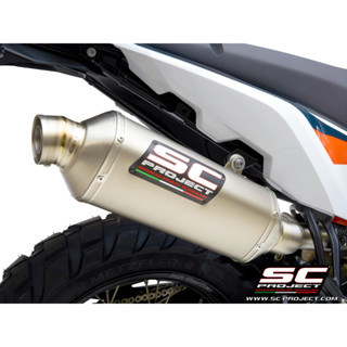 SC-Project ท่อไอเสียสำหรับ KTM 790 Adventure (2019 - 2020) | Rally Raid Muffler, Titanium