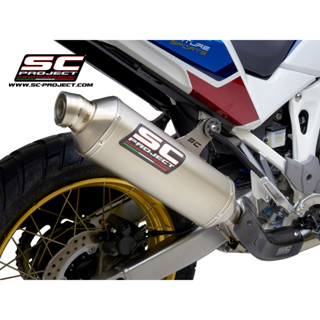 SC-Project ท่อไอเสียสำหรับ HONDA CRF1100L AFRICA TWIN (2020 - 2022) - ADVENTURE | Rally Raid Muffler, Titanium