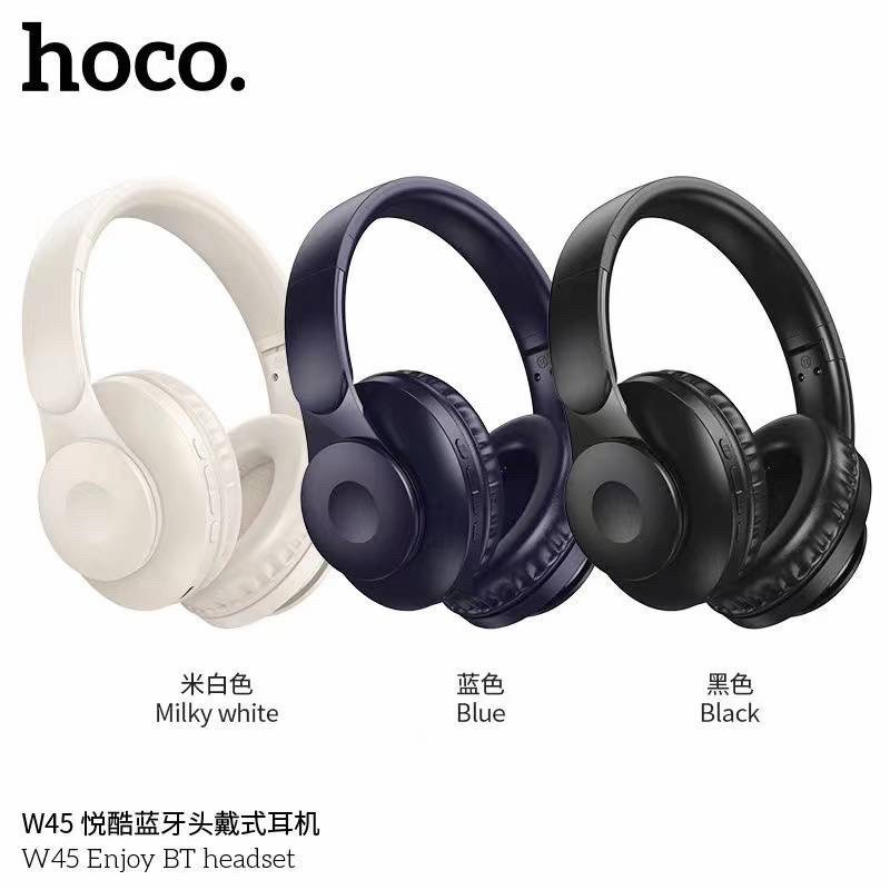 Hoco W45 Wireless headphones หูฟังครอบหู หูฟังบลูทูธ หูฟังไร้สาย