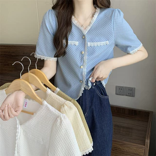QKshop แซมลูกไม้ไปนิดๆ สวยใสสไตล์เกาหลีมากที่น่ารักใส่ไปไหนก็ลูกสึกสบายเข้ากับทุกลุคของสาวๆปังมากค่าสาว🥰