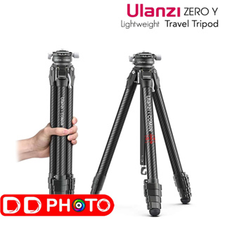 Ulanzi Coman ZERO Y Profesional Carbon Travel Tripod ขาตั้งกล้องเดินทาง น้ำหนักเบา คุณภาพสูง