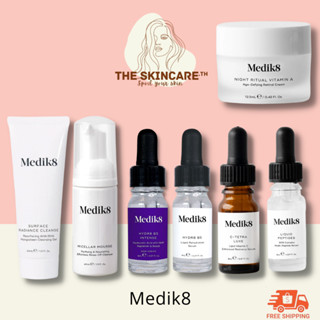 TheSkincare.TH | Medik8 Hydr8 B5 / C-Tetra Luxe / Liquid Peptides / Night Ritual Vitamin A / Surface Radiance Cleans