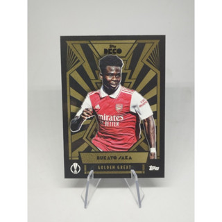 การ์ดบอล Arsenal F.C. 2022-23 Topps Deco UEFA Champions League Soccer Cards