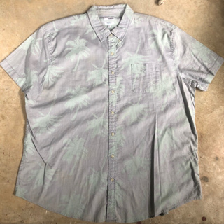 เสื้อฮาวาย Vtg.Hawaii Shirt SONOMA MADE IN INDIA Sz.XXL 97% COTTON 3% SPANDEX