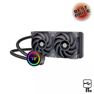 LIQUID COOLING THERMALTAKE TOUGHLIQUID 240 RGB (CL-W319-PL12BL-A) ประกัน 6Y พัดลมและซิงค์ระบายความร้อน