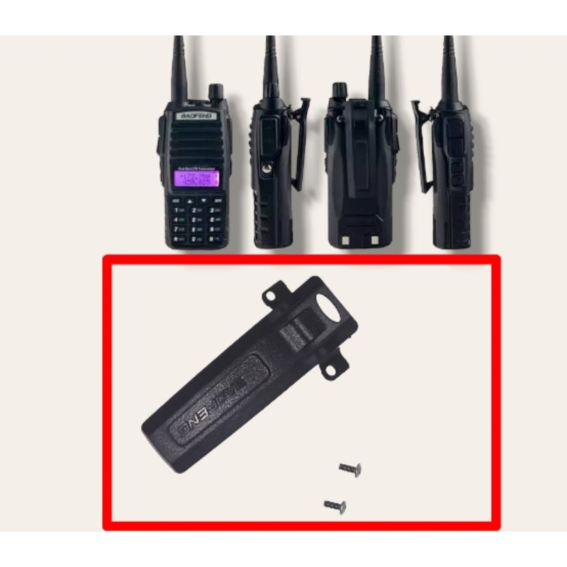 (ร้านค้าในไทย) คลิปหลัง วิทยุสื่อสาร Baofeng(แท้) UV-82,UV-8D,UV-82HP,GP-911,GP-910,IC-V86,GP-1800,IC-910,IC-UV86,GP-T99