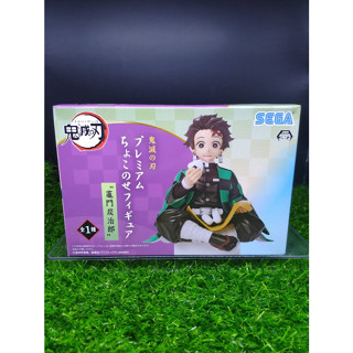 (ของแท้) ทันจิโร่ กินข้าวปั้น ดาบพิฆาตอสูร Kimetsu no Yaiba Chokonose Premium Figure - Tanjiro Kamado