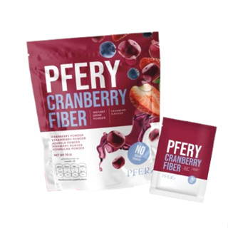 พีเฟอร์รี่ ไฟเบอร์ แครนเบอร์รี่ PFERY Cranberry Fiber มี 7ซอง