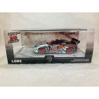 1:64 KJ GODZILLA LBWK NISSAN GT-R R35 BELGIUM GTR STORE EDITION