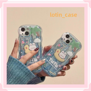 🎁ส่งของขวัญ🎁เคสไอโฟน สำหรับ 11 13 for iPhone Case 14 12 Pro Max น่ารัก การ์ตูน น่าสนใจ กันกระแทก ปกป้อง เคสโทรศัพท์