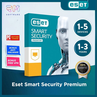 ESET Smart Security Premium Antivirus | 1 - 5 PC Device 1 - 3 Year | - ORIGINAL Latest Version