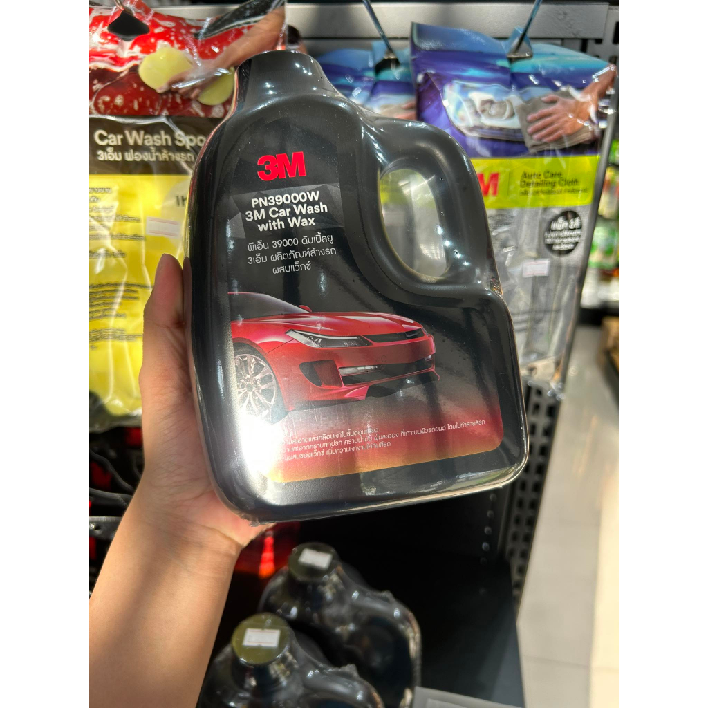 3m แชมพูล้างรถผสมแวกซ์ 2 ขนาด