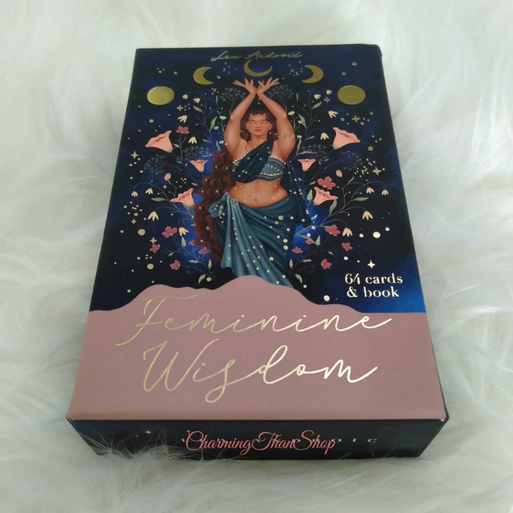ไพ่ทาโรต์ ไพ่ยิปซี ไพ่ออราเคิล TAROT ORACLE CARDS : FEMININE WISDOM ORACLE DECK (กล่องสำรับไพ่ฯ ไม่ไ