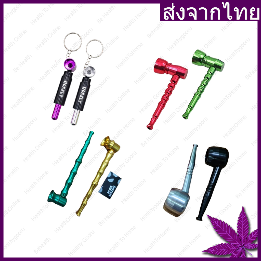 Pipe Bamboo Sharp หัวกลม แบบพกพา เหล็ก วินเทจแฮนด์เมด Pipe แก้ว หลอดดูดน้ำ