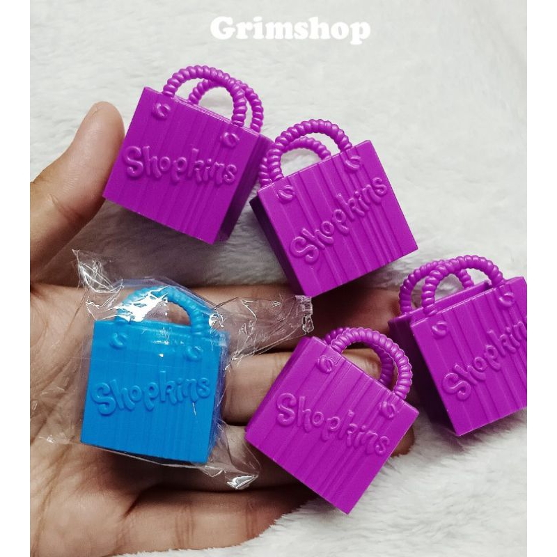 โมเดลกระเป๋าและตระกร้าของเล่น shopkins แท้ 💯 พร้อมส่งจากไทยไม่ต้องรอพรีออเดอร์ 🇹🇭 มีเก็บเงินปลายทาง