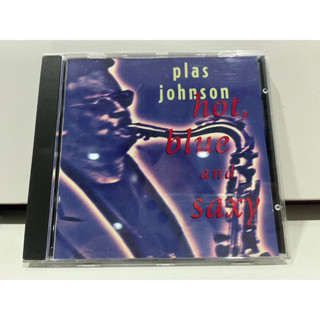 1   CD  MUSIC  ซีดีเพลง   plas johnson  hot blue and saxy    (B4F59)