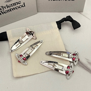 🪐New! Vivienne Westwood hair clip (❗️เช็คสต็อคก่อนสั่งอีกทีนะคะ)