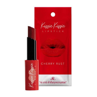 ลิปสติก AR Lipstick Kissie Kissie​ สี Cherry rust