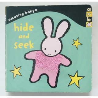 **มือสอง** หนังสือบอร์ดบุ๊ค ภาษาอังกฤษ hide and seek