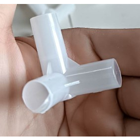 ข้อต่อ PVC พลาสติก DIY สำหรับโครงกระเป๋า 10 มม.