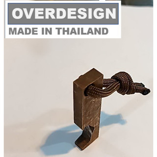 OVERDESIGN CAP OPENER ที่เปิดขวด MINIMAL #1223 BRASS ทองเหลือง MADE IN THAILAND