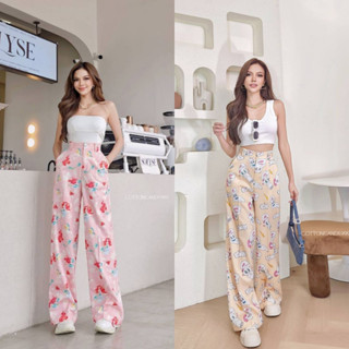 Cottoncandy flora sweet pants ลายน่ารักสุดคิวท์ / New Lovely pants  T-Shirtnista