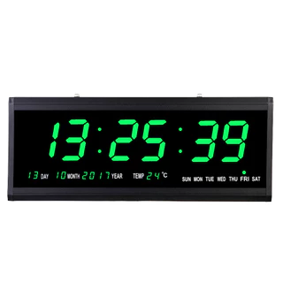 นาฬิกาดิจิตอล (JH4819) 48x19x4.5cm นาฬิกา LED DIGITAL CLOCK นาฬิกาแขวน